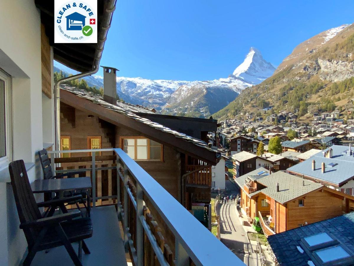 Haus Belmont Apartment Zermatt Bagian luar foto