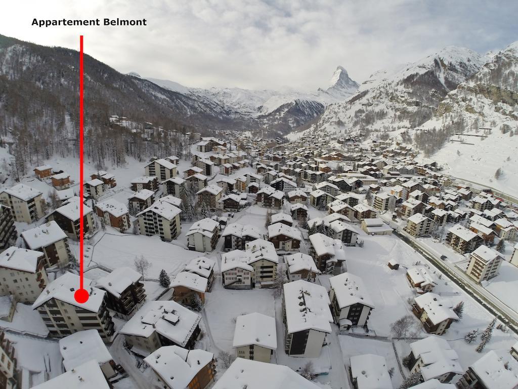 Haus Belmont Apartment Zermatt Bagian luar foto